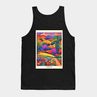 fauvism art of texas usa 3 Tank Top